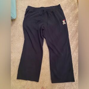 Hollister teddy bear sweatpants blue short large